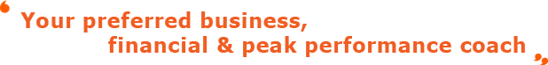 Your preferred business, financial & peak performance coach